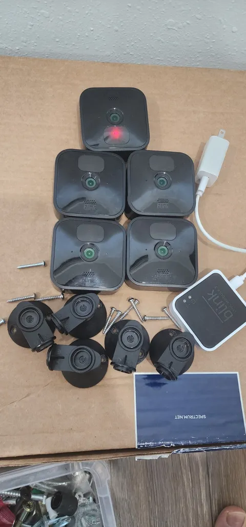 Blink Security Outdoor Camera System 5 Camera Set with Sync Module 2