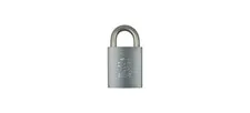 Brass 1/4" Diameter Padlock 7 Pin 3/4" Shackle Key Retained Satin Chrome