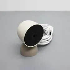 Google Nest Cam Indoor GJQ9T GA03178-US 1080p Wired Camera - Fog