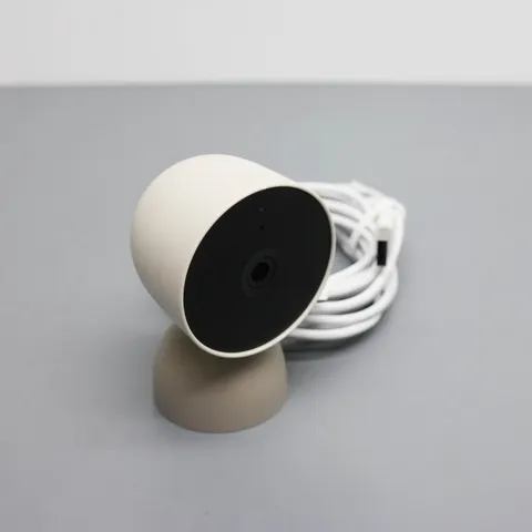 Google Nest Cam Indoor GJQ9T GA03178-US 1080p Wired Camera - Fog