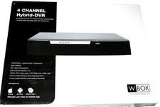 WBOX 4CH Hybrid DVR 1TB HDD CCTV Recorder TVI AHD CVI 960H & IP Cameras HDMI VGA