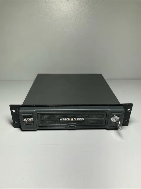 Watch Guard 4RE Video System DVR 200gb with Mounting Bracket Plate and Key