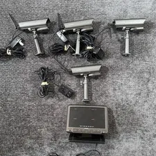 Defender PHOENIX Security System 1 Monitor (M2M) & 4 Cameras (M2C)