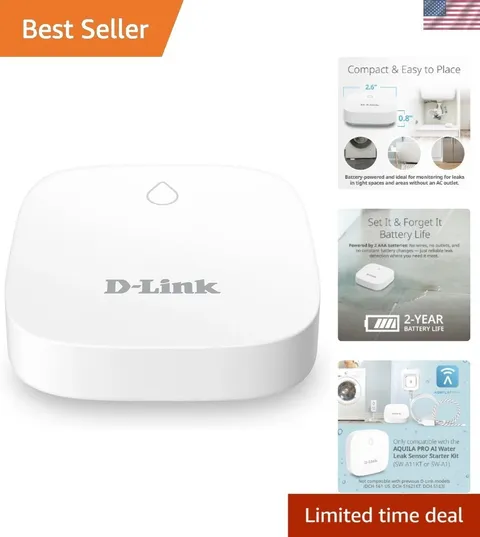 Long-Range Remote Water Leak Sensing Pod for SW-A11KT | Peace of Mind Protection