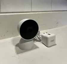 Google Nest Security Cam Indoor 1080p Wired GJQ9T White