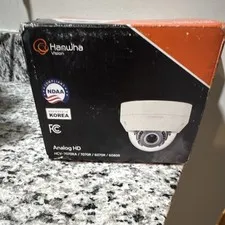 Hanwha Vision Analog HD Dome Camera Wired Color White HCV-7070RA/7070R