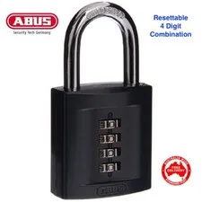 ABUS Padlock  -158/50 -50mm-Heavy Duty Resettable Combination Padlocks-FREE POST