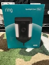 Ring Spotlight Cam Plus - Plug-In - Smart Security Video Camera W/ LED Lights 🖤