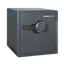Black Fireproof Safe with Digital Push Button Keypad, Home Safe For Money, Do...