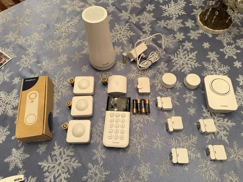 SimpliSafe Wireless Home Security System Camera, Sensors, Keypad, Night Vision