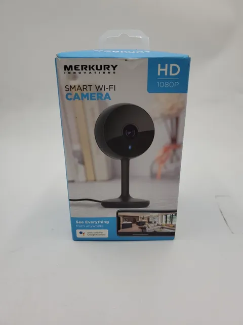 Merkury Innovations Smart Wifi 1080p Camera Voice / MIC-CW017-101W / NEW