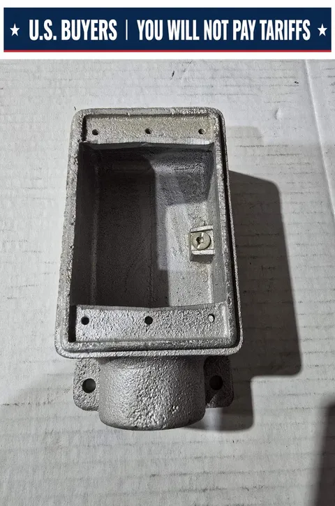 Crouse-Hinds FS3 1" CAST IRON CONDULET 1-GANG DEVICE BOX