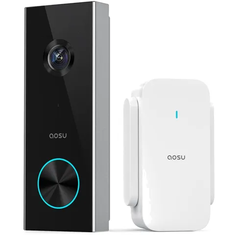 Battery-Powered Video Doorbell: 2K Quality, Smart Human Detection, Easy Install