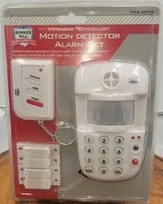 Bunker Hill Security Motion Detector Alarm Set Model 42768 NEW SEALED