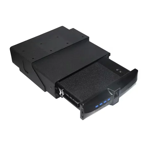 Biometric Drawer Safe with Advanced Finger Vein Recognition Access in Matte Blac