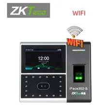 ZKTeco iFace302-S WIFI Face & Fingerprint Recognition Time Attendance Access
