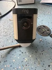 Ring Spotlight Security Camera - Black Wired
