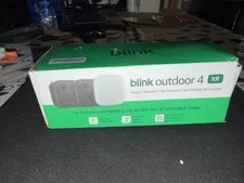 Blink Outdoor 4 XR Wireless Battery 2-Cam Kit + Sync Module XR Alexa Black