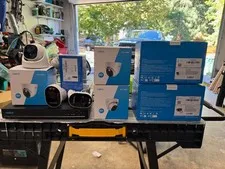 Reolink 4K PoE Home Surveillance System - RLN36 NVR + 8 Cams + Doorbell Lot