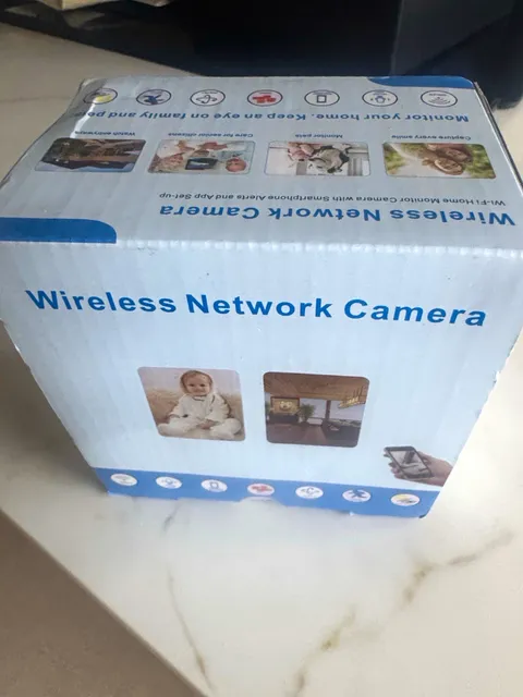 1080p Wi-Fi IP Camera CB201 Pan/Tilt Night Vision Two-Way Audio Indoor White