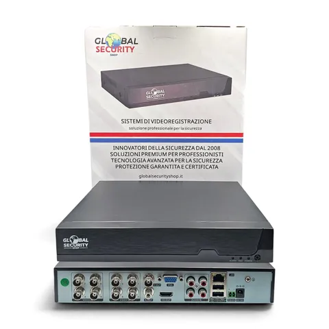 8 Channel DVR 5MP Lite XVR Hybrid AI Output 2K Audio TVI Wi-Fi GSS Pro