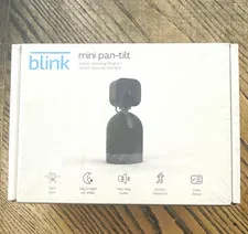 Blink Mini Pan-Tilt 360 Indoor Wi-Fi Camera 1080p Two-Way Audio Black