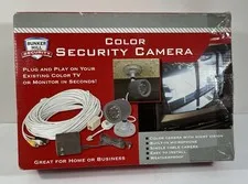Bunker Hill Color Security Camera W/Night Vision & Microphone Weatherproof 95914