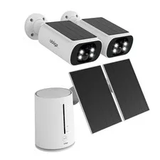 obligz Solar Security Cameras Wireless Outdoor, 4MP for Home...