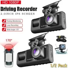 3 lenses Camara De Seguridad Para Carro Auto Delantero/Trasero/Interior Dash Cam