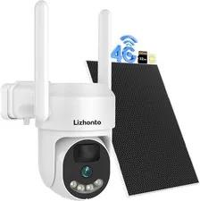 4G Camaras De Seguridad Solar 360 Inalambricas Con Audio NO WiFi Para Exteriores