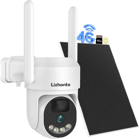4G Camaras De Seguridad Solar 360 Inalambricas Con Audio NO WiFi Para Exteriores