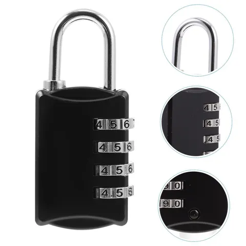 Locker Lock 4 Padlock Combination Lock for School gym locker lock
