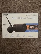 Feit Electric Smart Outdoor Camera WIFI HD Live Video 2-Way Audio Mtn Actvtd NIB