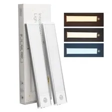 CCS HOME Motion Activated Under Cabinet Light, Lighting, Silver