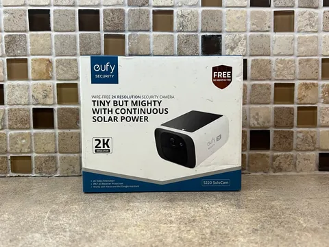 Eufy SoloCam S220 2K Wi-Fi Outdoor Solar Bullet Camera