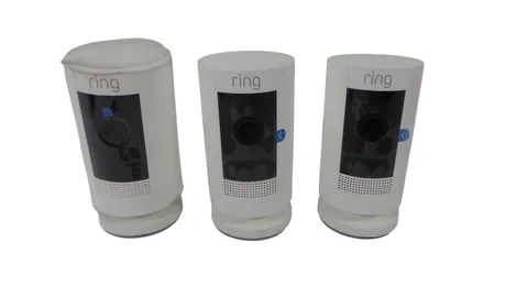 Lot of 3 Ring Stick Up Cam 5UM7E5 3rd Gen In/Outdoor Battery Security Camera