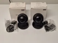 2 packs Septekon Wi-Fi Indoor Security Camera H40I Black NO INSTRUCTIONS