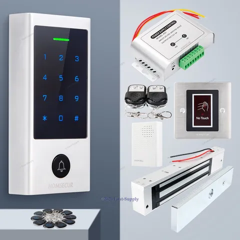 HOMSECUR IP66 APP WIFI Access Control Set Waterproof 280KG Mag Lock