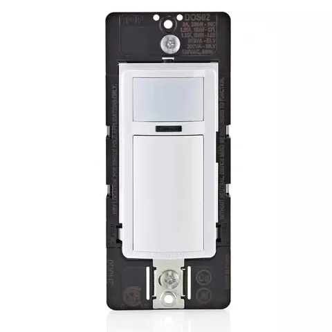 Decora Motion Sensor In-Wall Switch, Auto-On, 2A, Single Pole, 3-Pack, White DOS