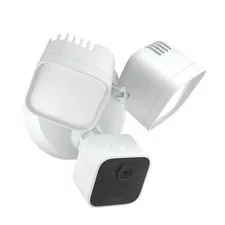 Blink Wired Floodlight Camera 2600 Lumens HD Live View Motion Detection - White