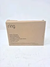Ring Solar Charger for Battery Doorbells -  Open Box