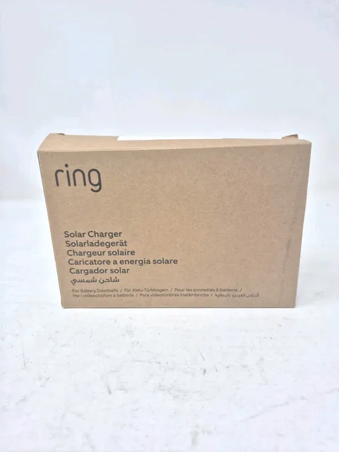 Ring Solar Charger for Battery Doorbells -  Open Box
