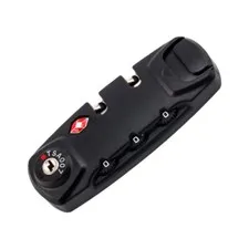 Customs Lock Zipper Bags Fixed Lock Fixed Safety Lock TSA007 Authentication