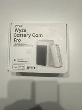 Wyze Battery Cam Pro 2K Color NV W/ Radar & PIR Motion Detection