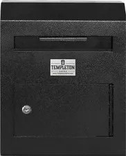 Mailbox Drop Safe, Wall Mount, Keyed Lock, One-Way Slot - Secure Depository