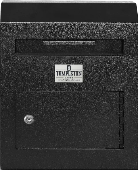 Mailbox Drop Safe, Wall Mount, Keyed Lock, One-Way Slot - Secure Depository