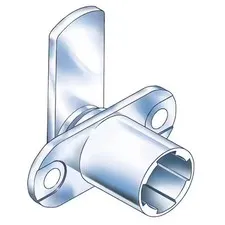 Compx Timberline C168cb Interchangeable Core Keyed Cam Lock, 3/4 In For Door