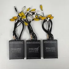Lot of 3 Pro Vision Video Systems Solid State DVR PD-1736 Video Recording System