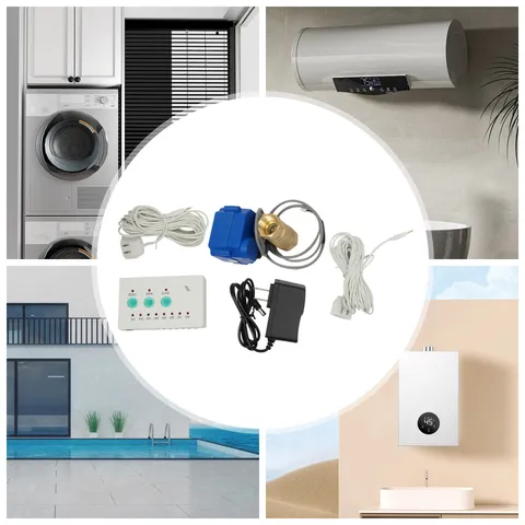 Automatic Water Leak Detector with Sensors and Shut-off Valve