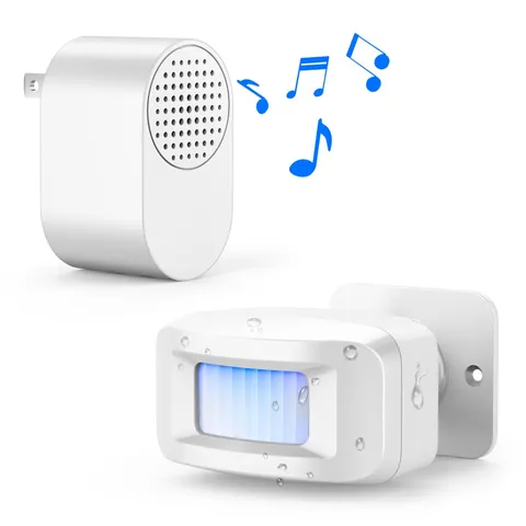 Driveway Alarms Wireless Outside, Weatherproof Motion Sensor Alarm System